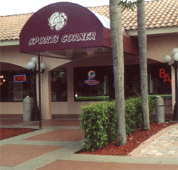 When entering the bar - always look for the front door.