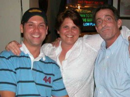 Aaron, Windy and some guy who doesn't sing so we don't care what his name is.