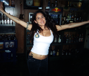 Heidi has two great reasons to come to the Drafthouse - West!