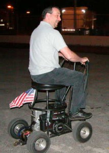 Framk E racing Moterized Bar Stools