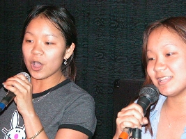 The twins - (shown actual size)