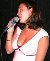 Lynn Moved here from France just so she could sing in English at the Porterhouse.