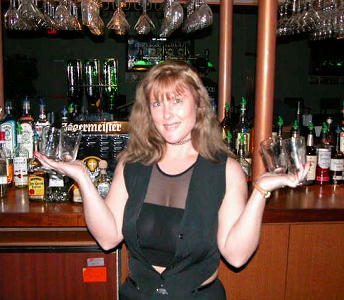 Our lovely bartender