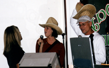 I'll sing the song,  but I can't wear TWO hats.