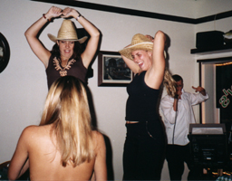 Every time he sings Def Lepard....