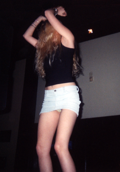 If you run out of dance floor - jump on a table!