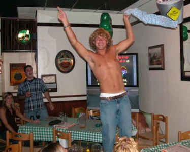 Give John a dollar and see what happens.