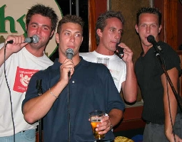 Theese are the guys that got the girls dancing on the tables?  Yes.